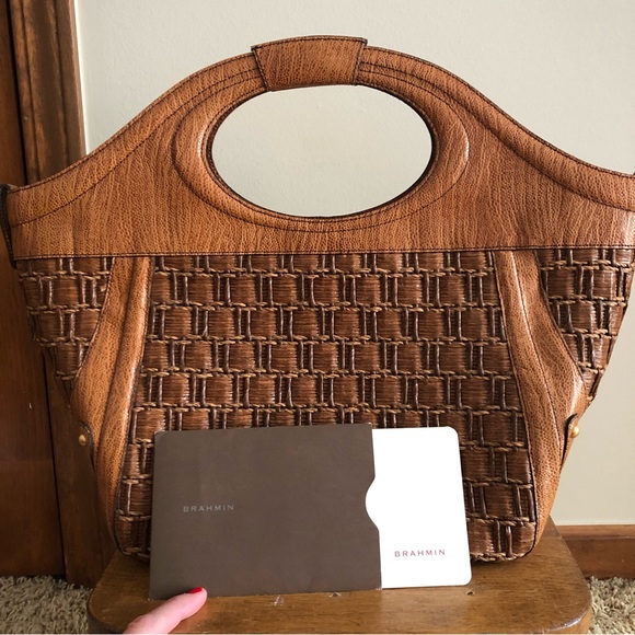 Brahmin Capri Terrace Large Straw Tote - Picture 5 of 15